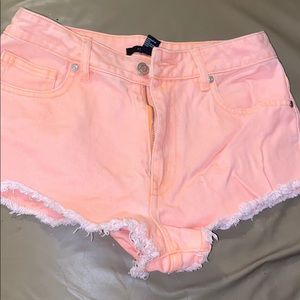 FOREVER 21 NEON SHORTS